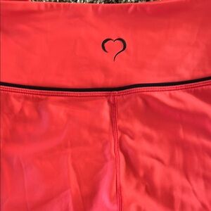 Red Heart Logo Leggings